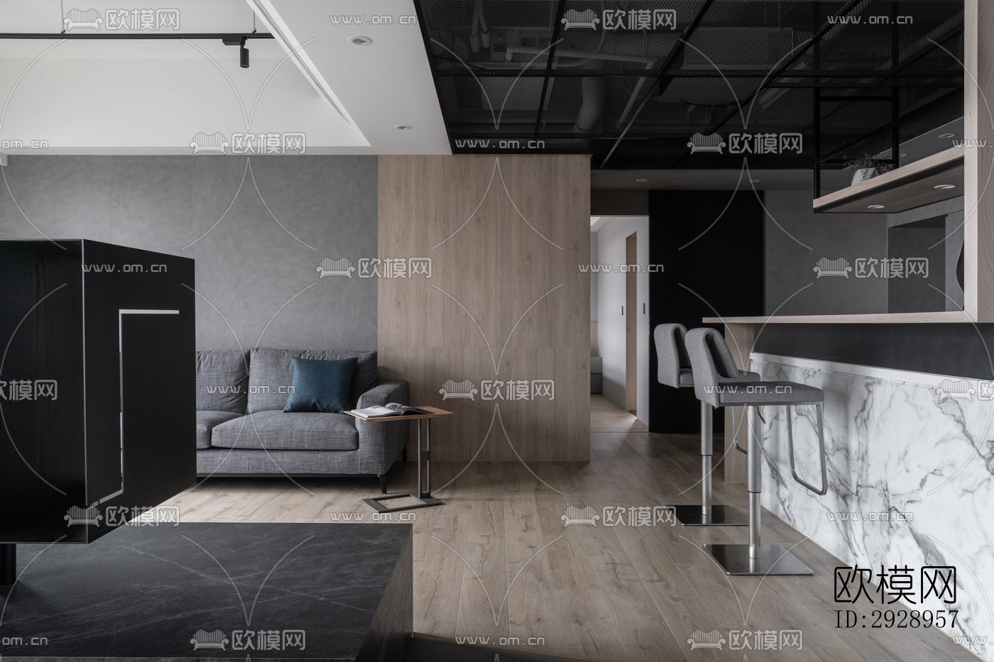 高级灰平层效果图下载（渲染图17）