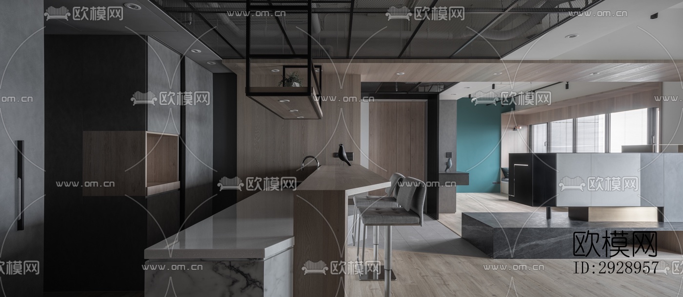 高级灰平层效果图下载（渲染图14）