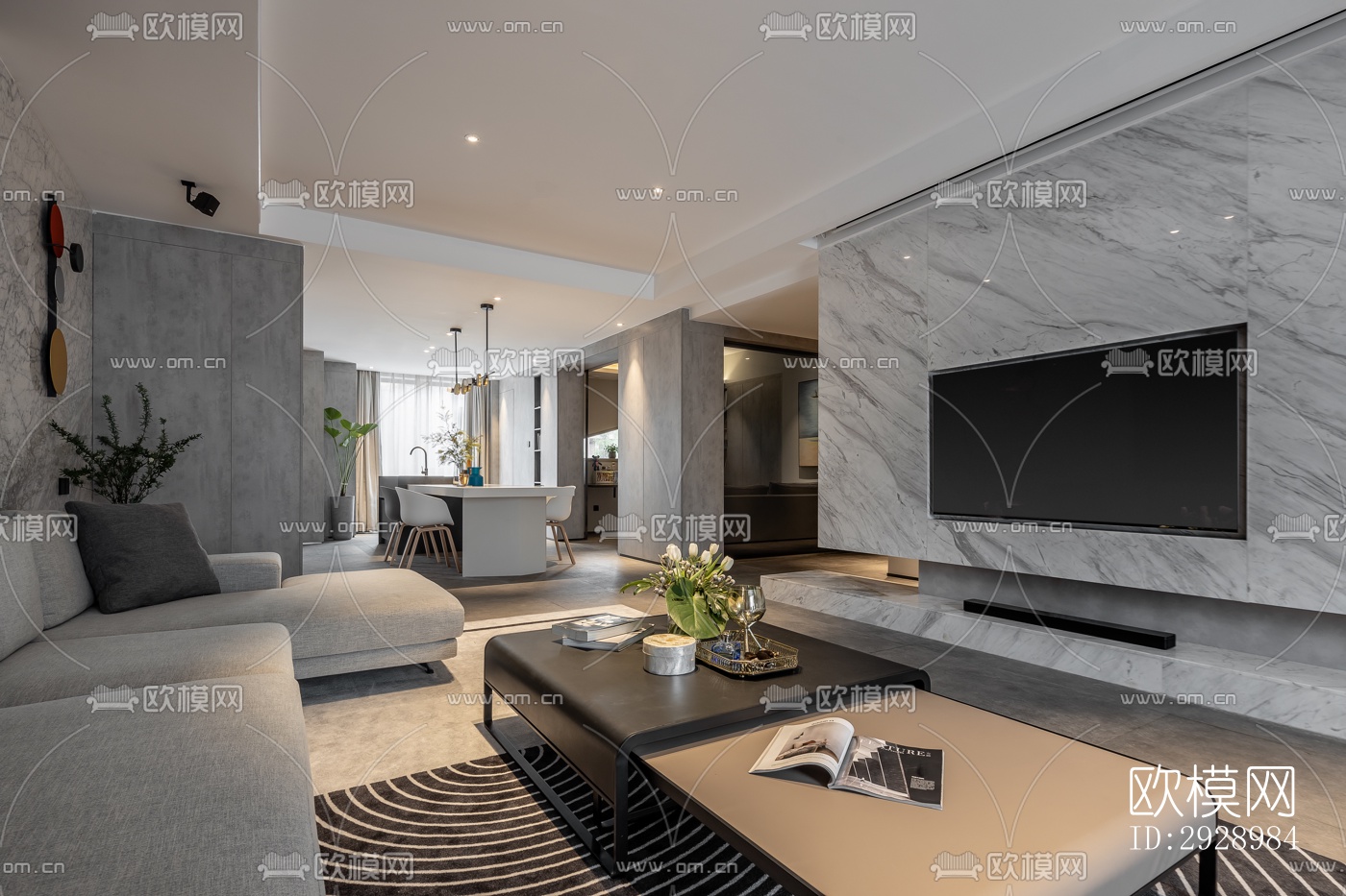 高级灰平层效果图下载（渲染图12）