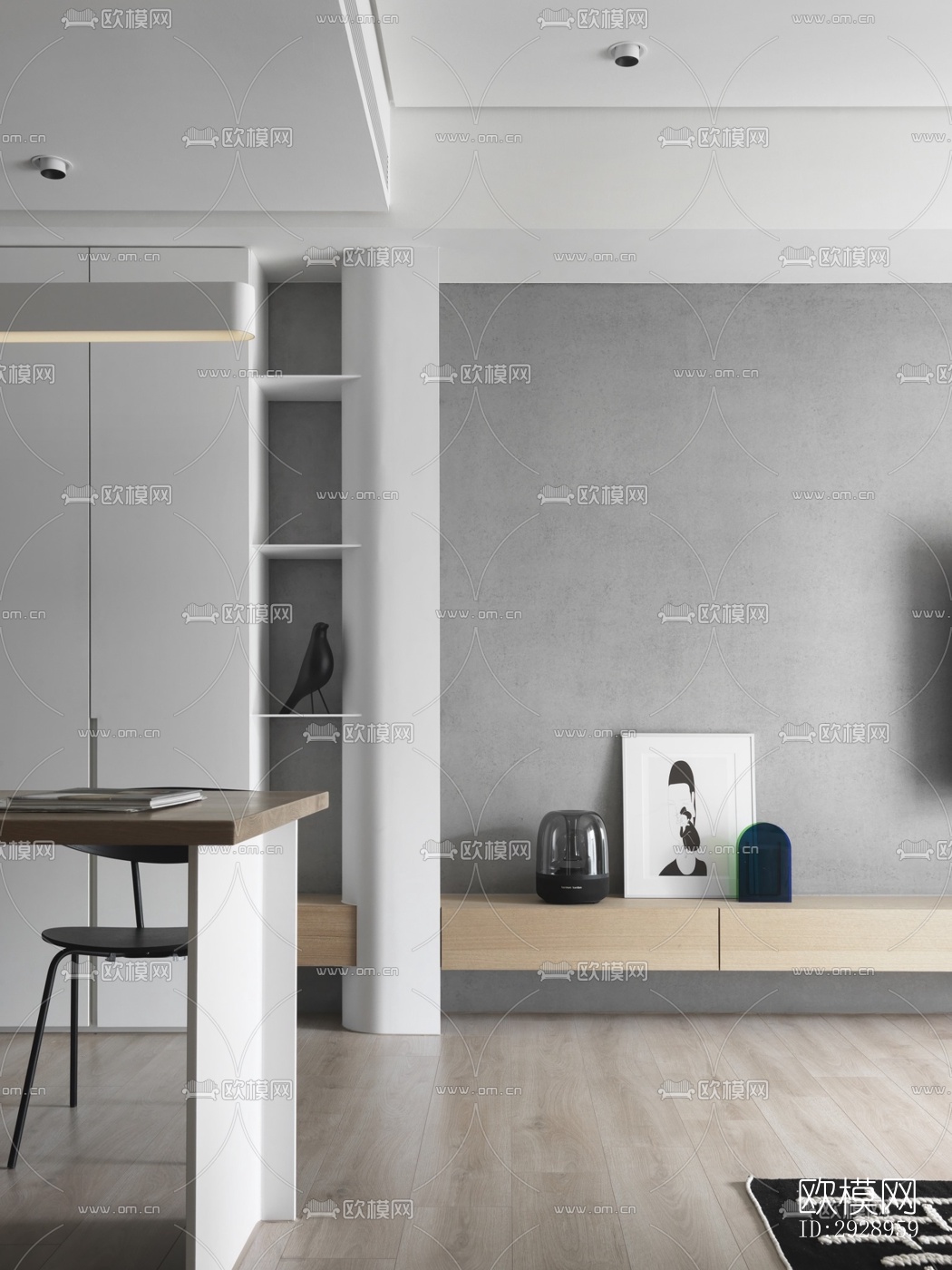 高级灰平层效果图下载（渲染图5）