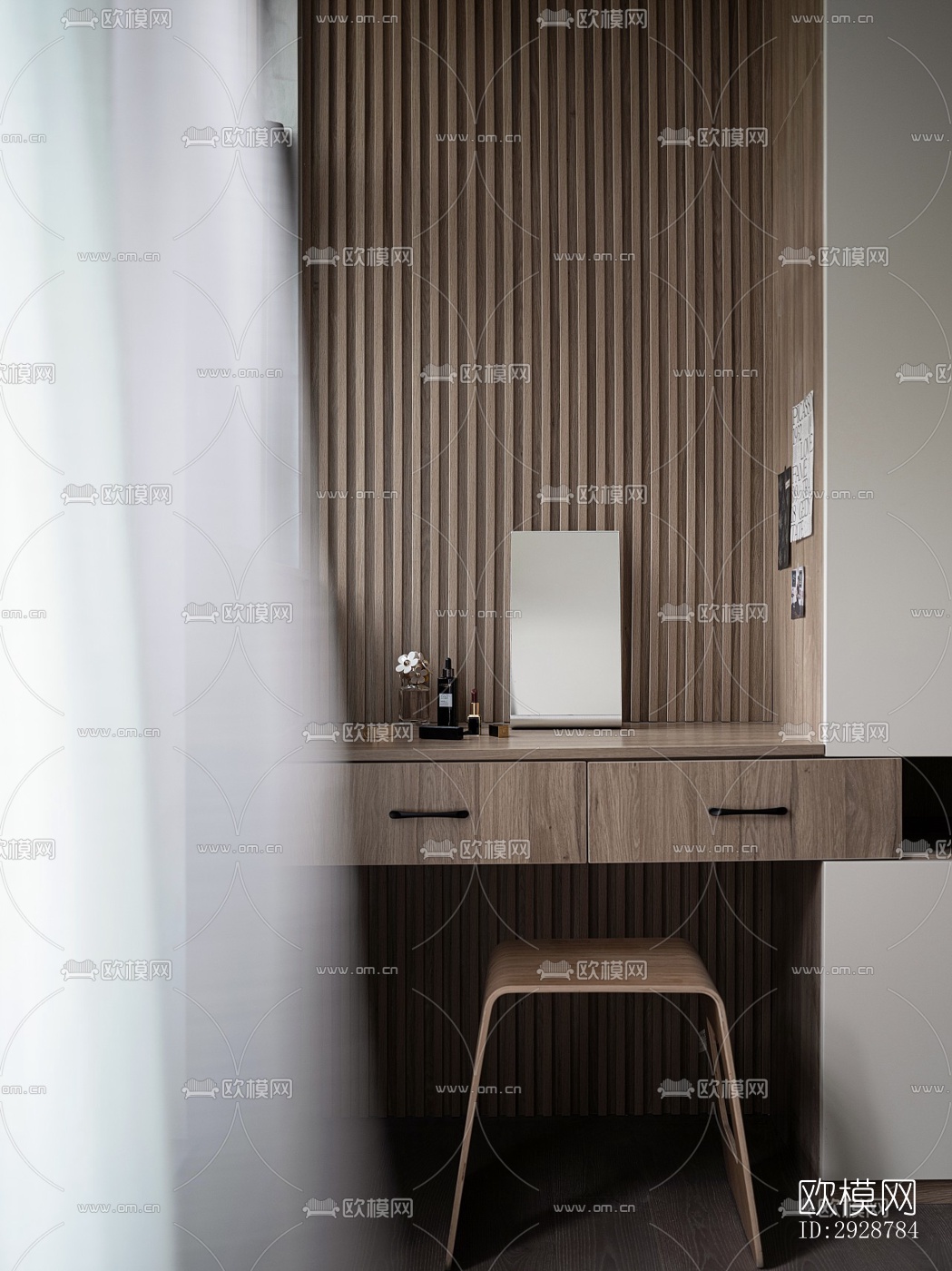 现代平层效果图下载（渲染图2）