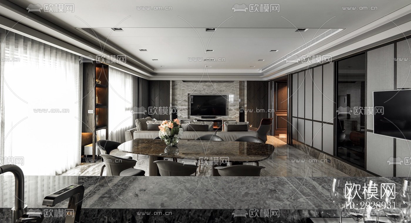 高级灰平层效果图下载（渲染图2）