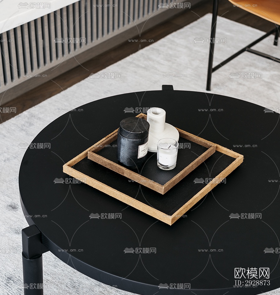 现代平层效果图下载（渲染图14）