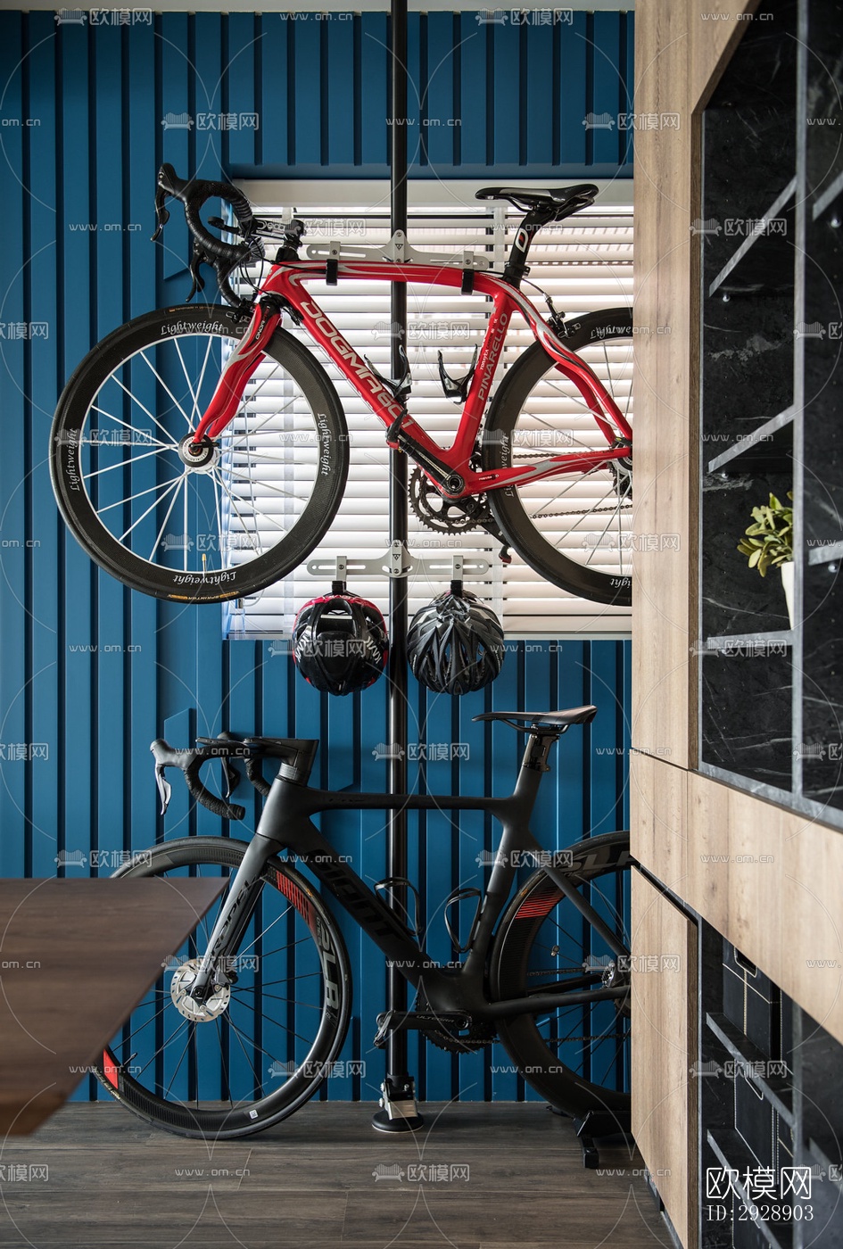 现代平层效果图下载（渲染图4）