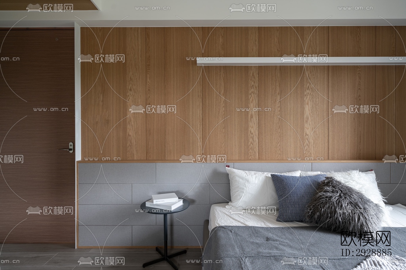 现代平层效果图下载（渲染图4）