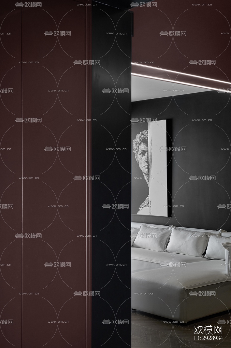 高级灰平层效果图下载（渲染图5）