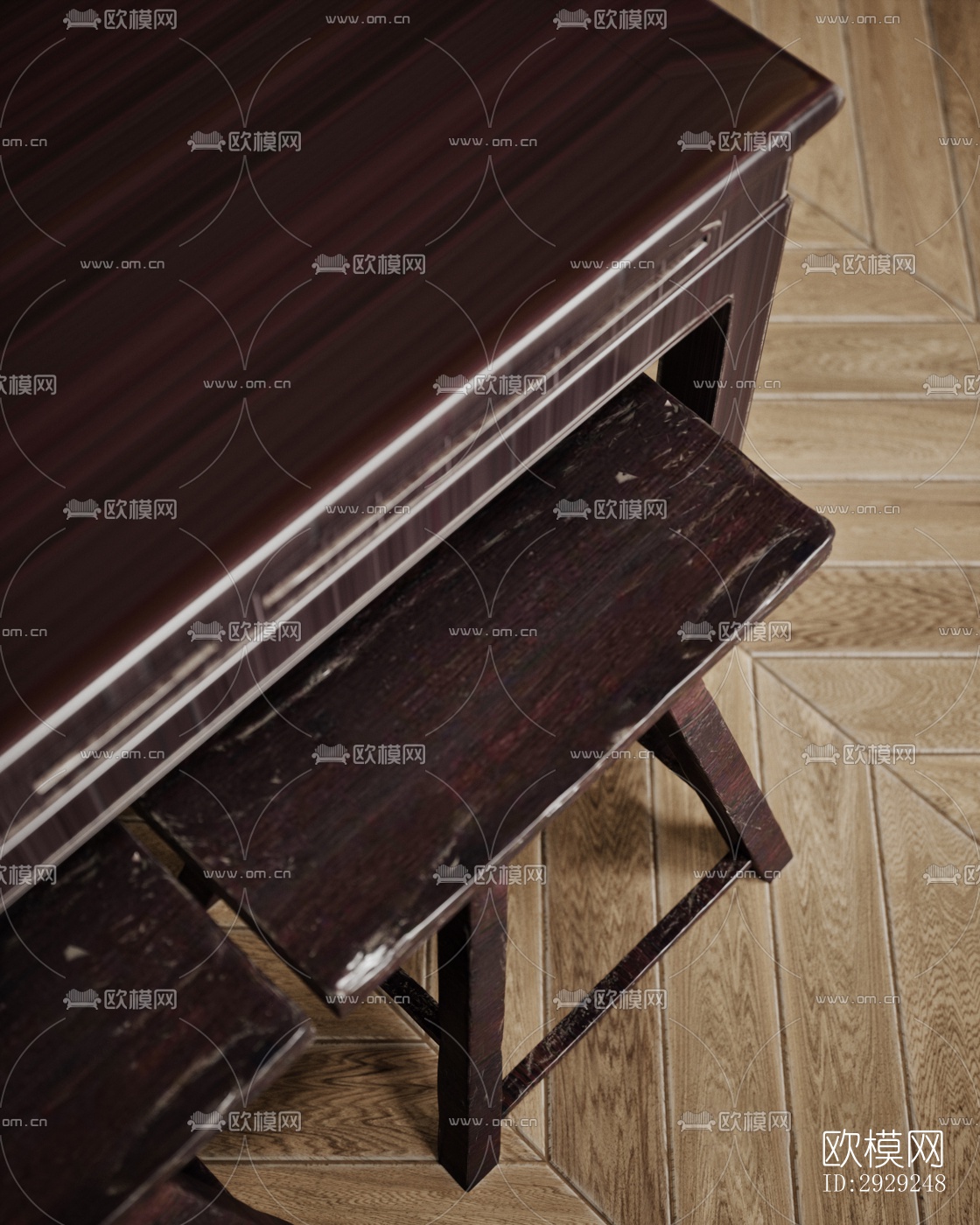 中式中餐厅效果图下载（渲染图8）