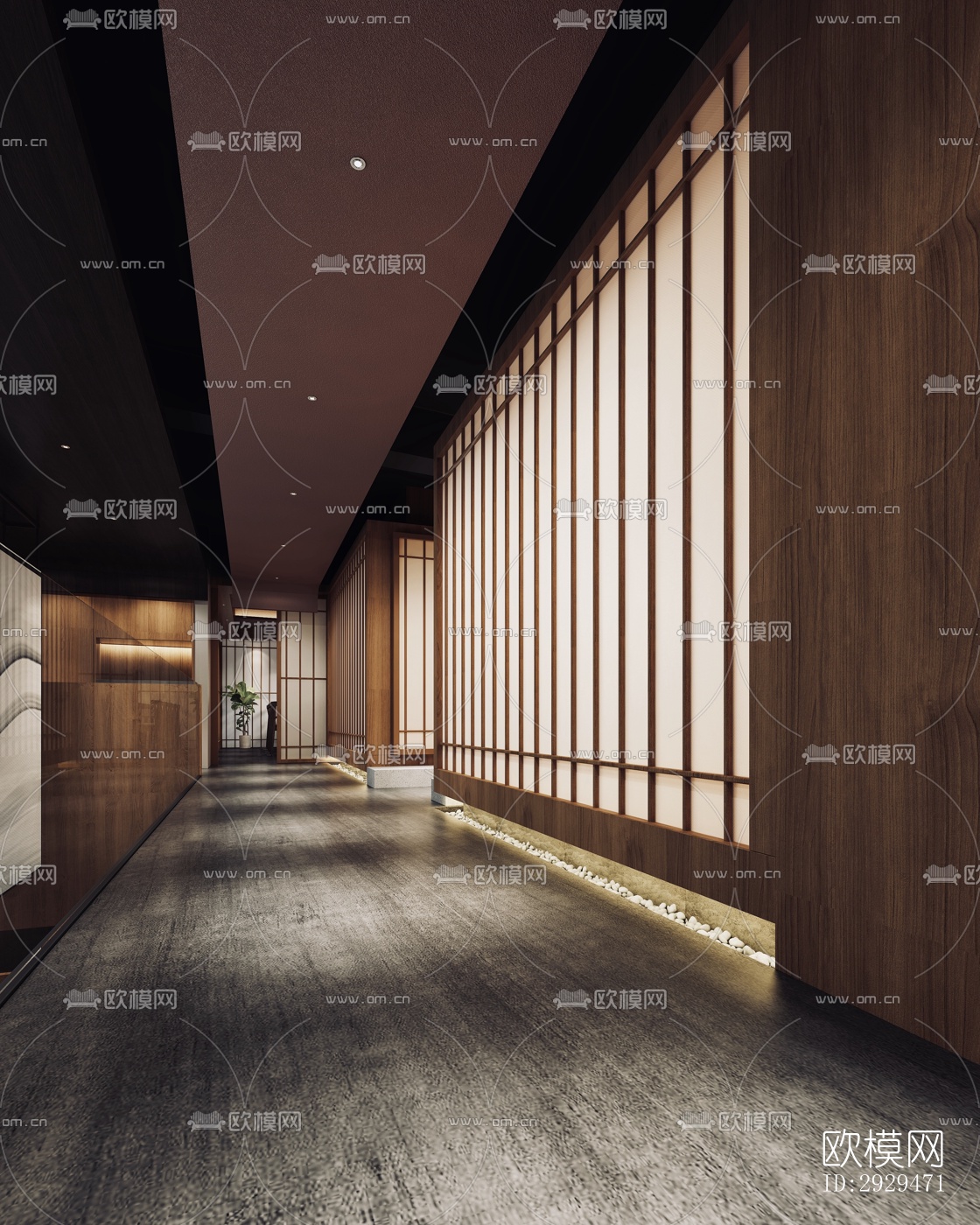 日式日韩料理效果图下载（渲染图5）