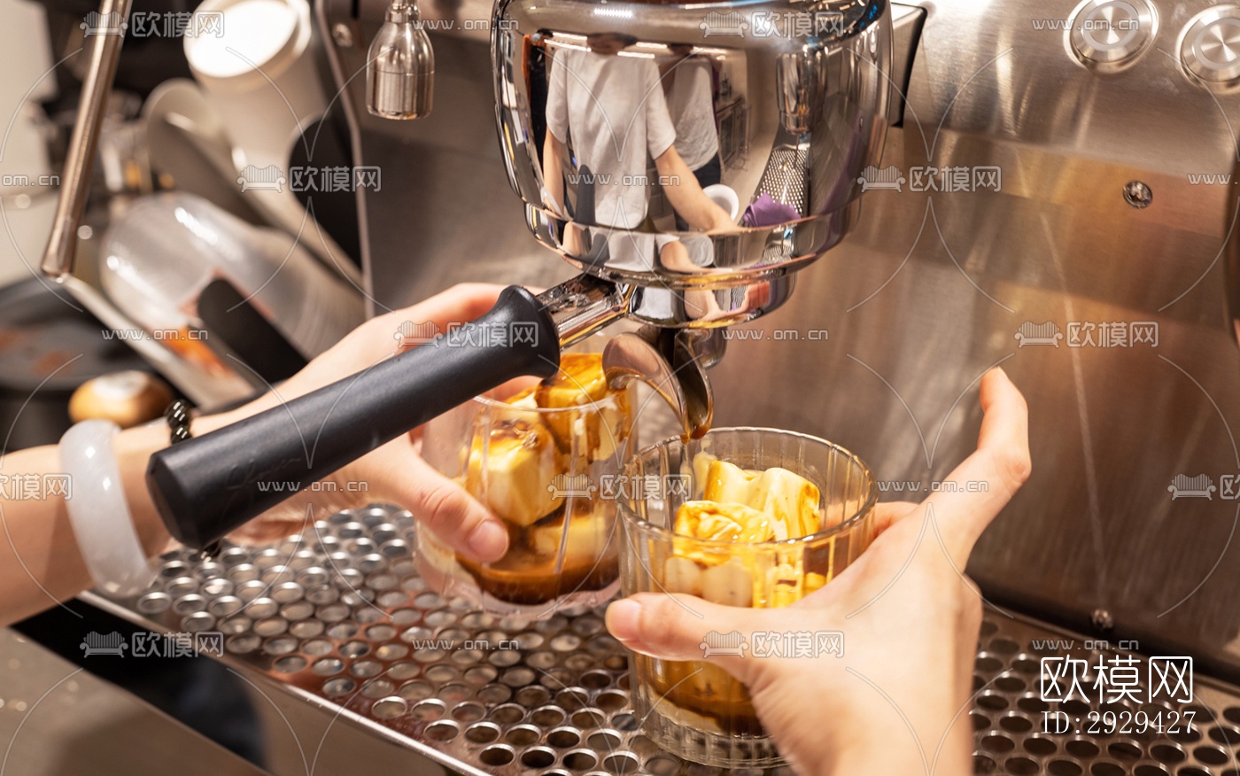 现代咖啡奶茶效果图下载（渲染图15）