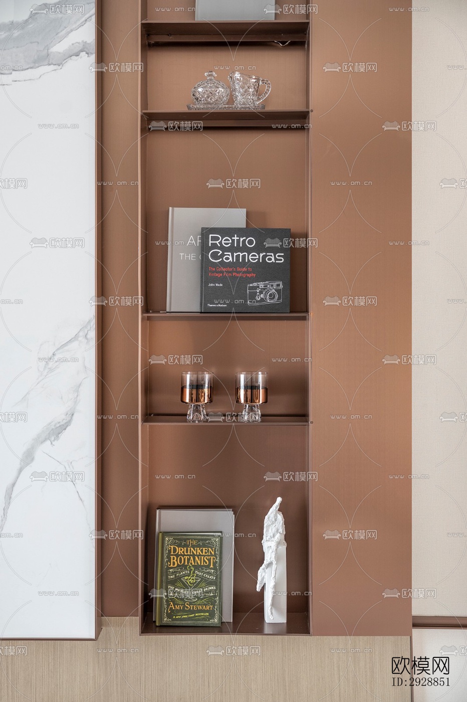 现代平层效果图下载（渲染图15）