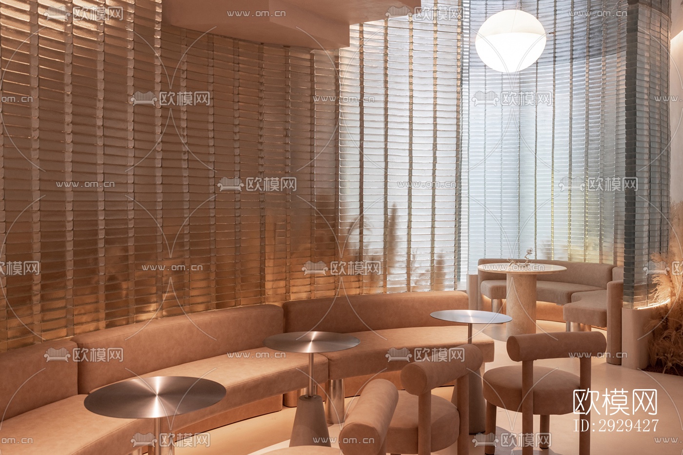 现代咖啡奶茶效果图下载（渲染图4）