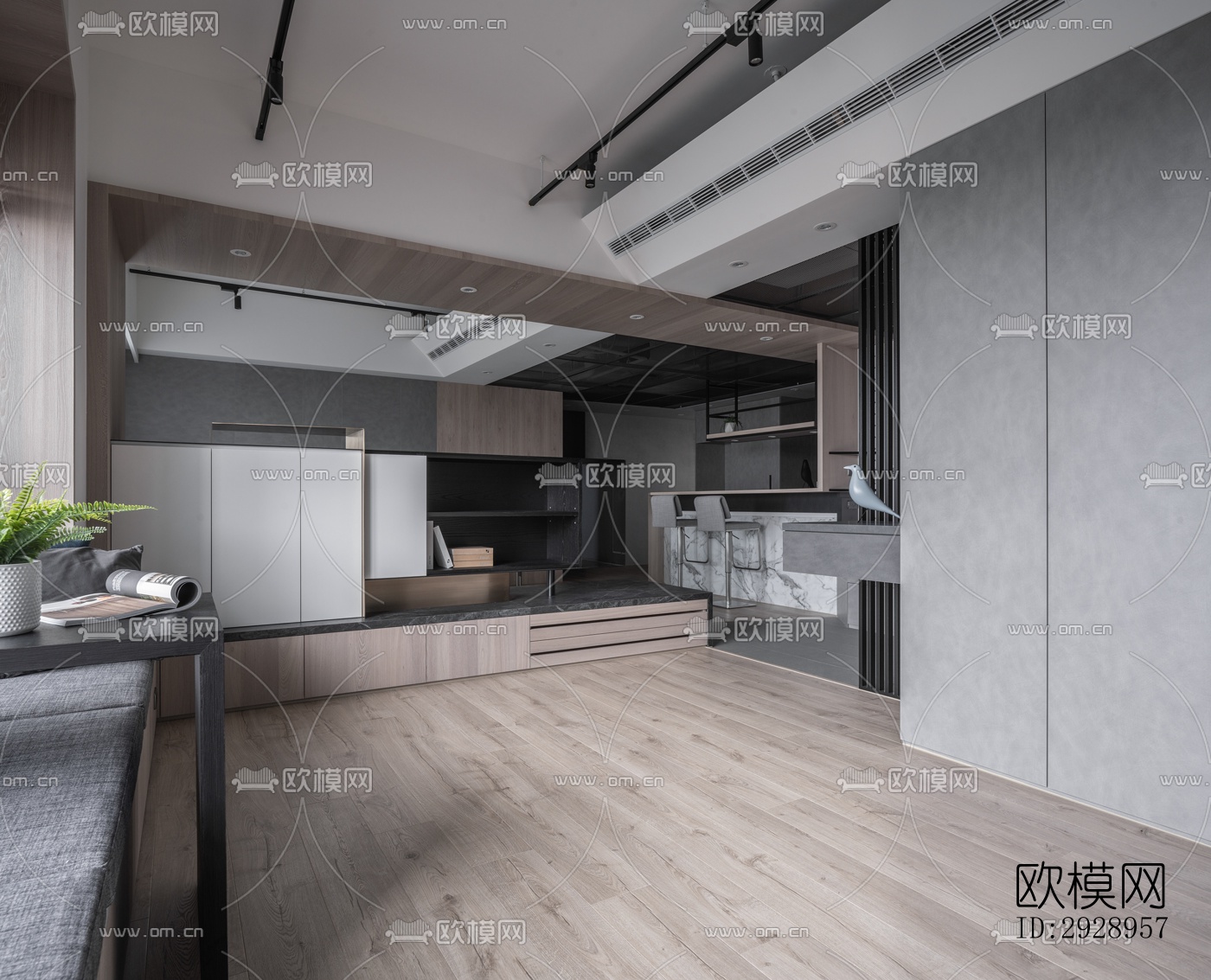 高级灰平层效果图下载（渲染图2）