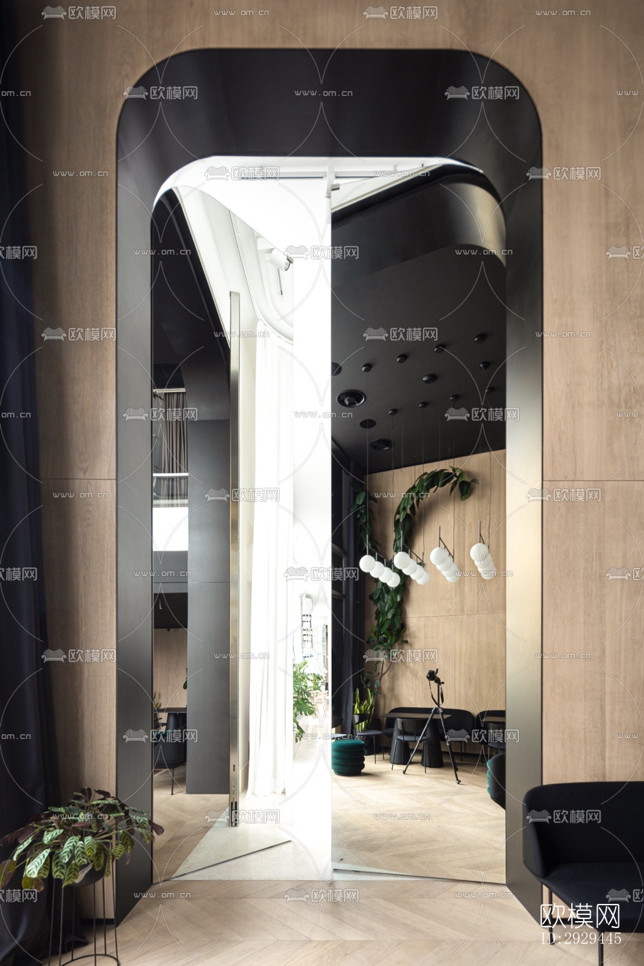 现代咖啡奶茶效果图下载（渲染图4）