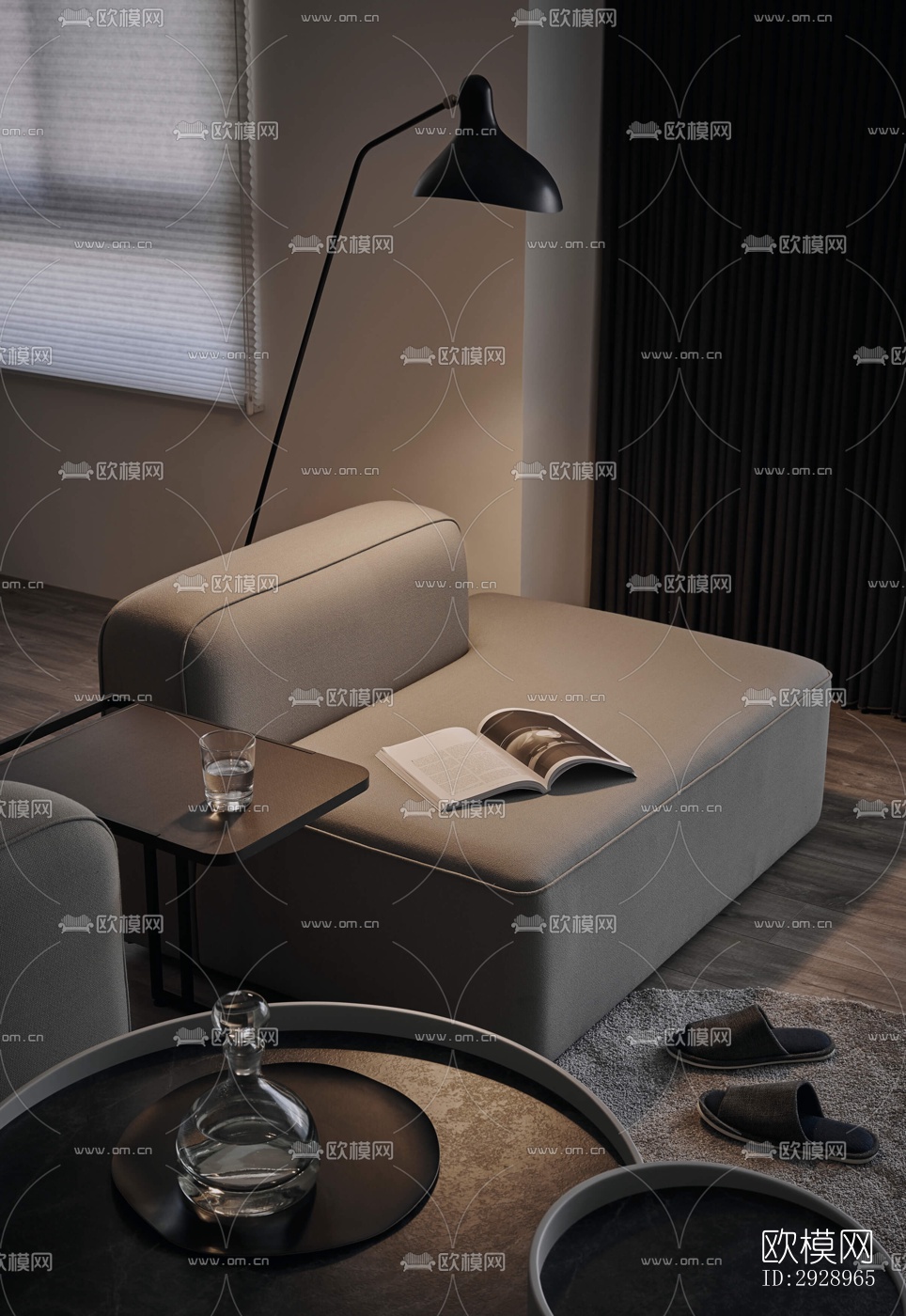 高级灰平层效果图下载（渲染图15）