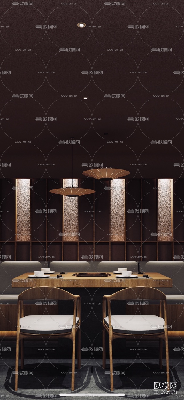 日式日韩料理效果图下载（渲染图4）