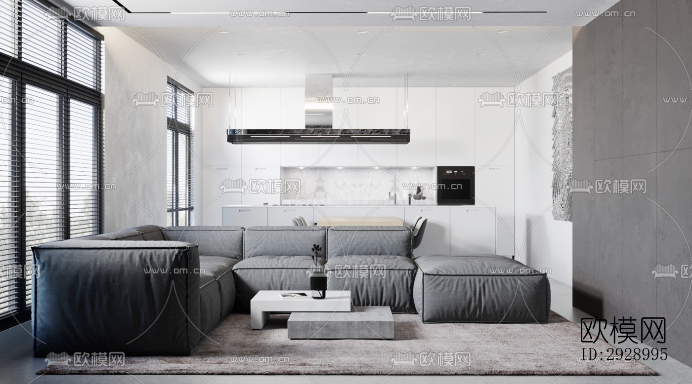 高级灰平层效果图下载（渲染图1）