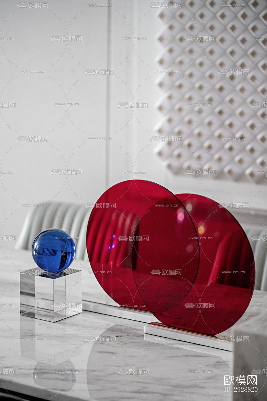 现代平层效果图下载（渲染图6）