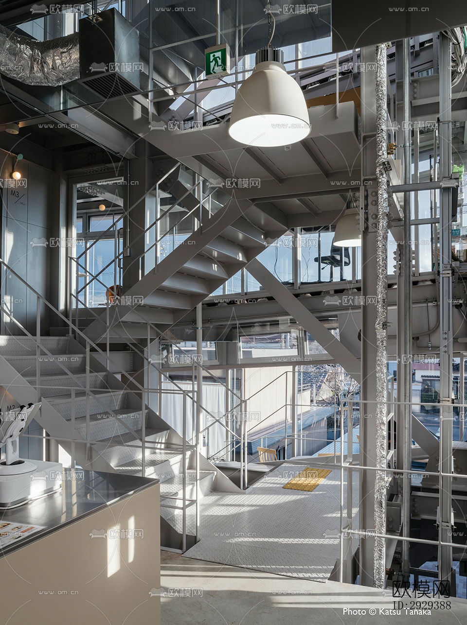 工业风咖啡奶茶效果图下载（渲染图5）