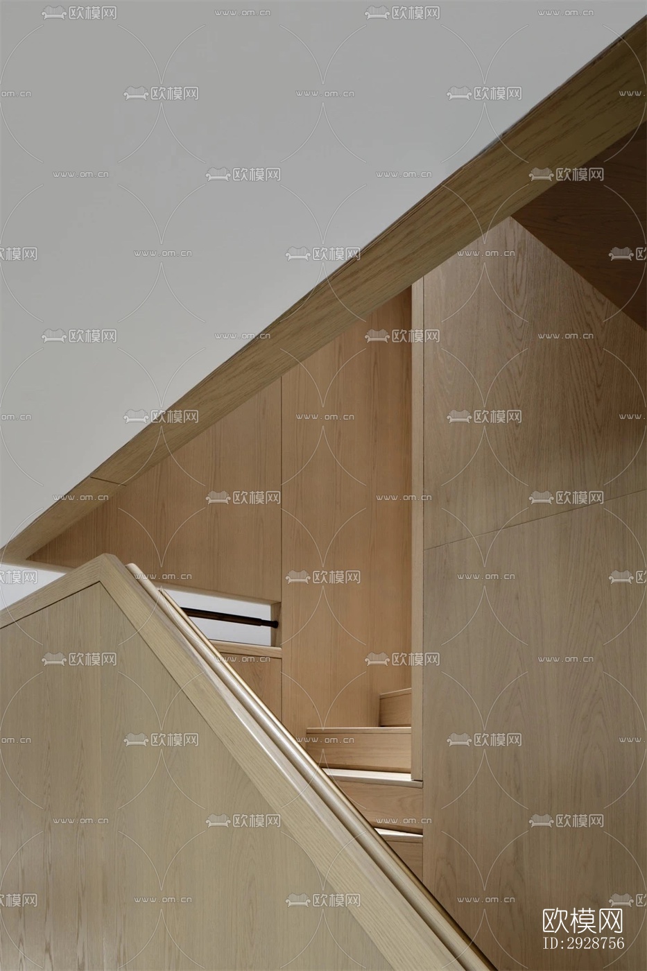 现代平层效果图下载（渲染图16）