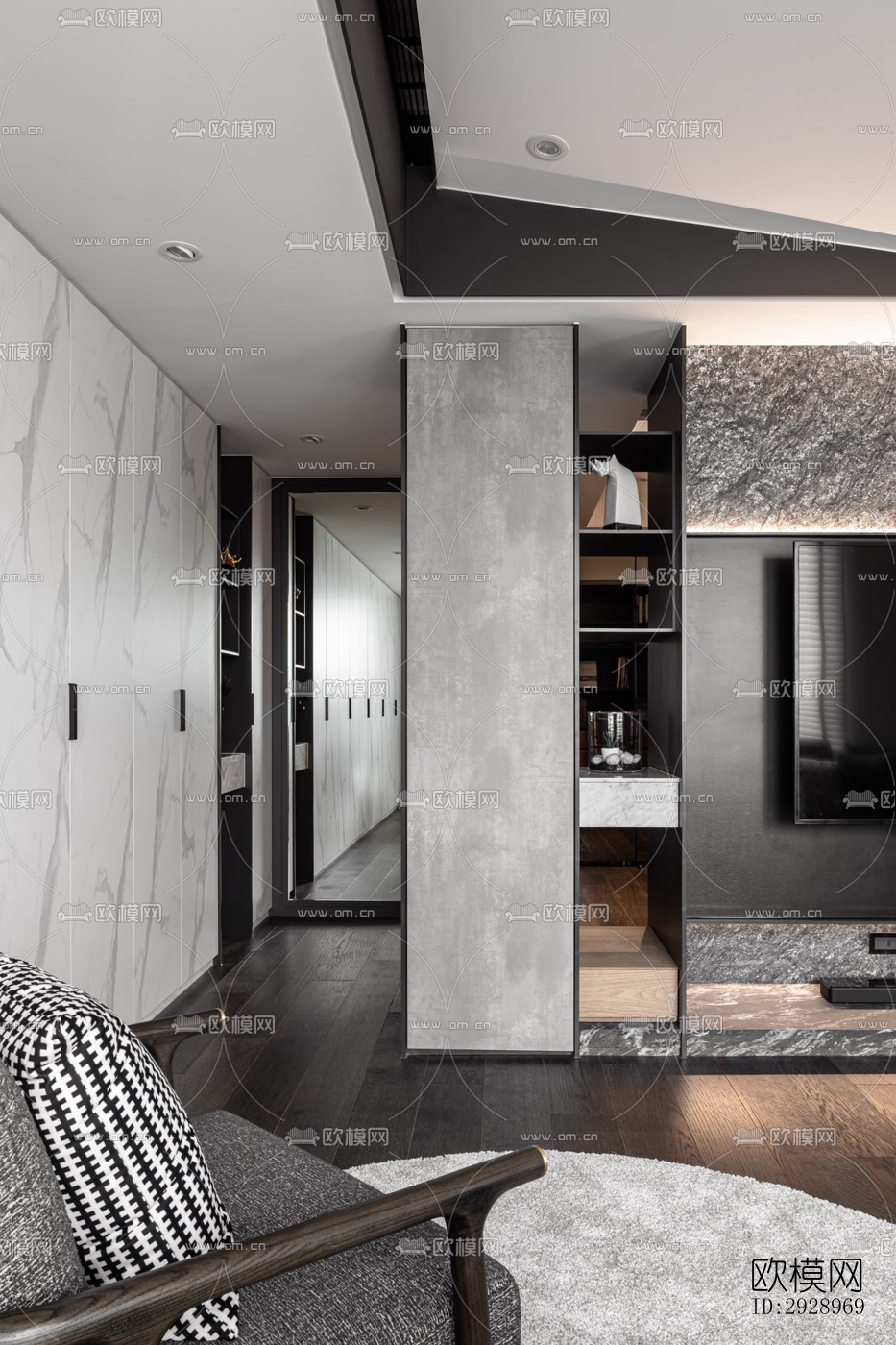 高级灰平层效果图下载（渲染图12）