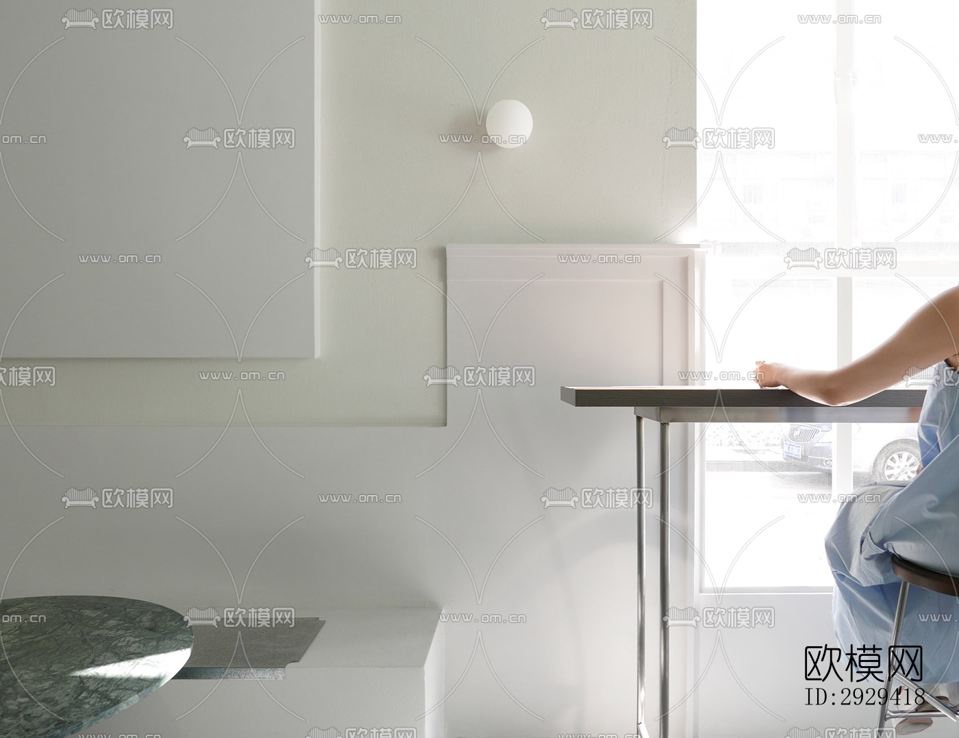 现代咖啡奶茶效果图下载（渲染图9）