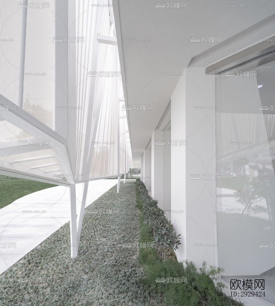 现代咖啡奶茶效果图下载（渲染图16）