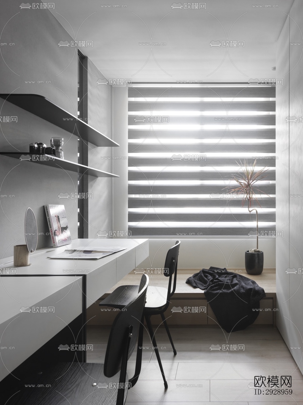 高级灰平层效果图下载（渲染图12）