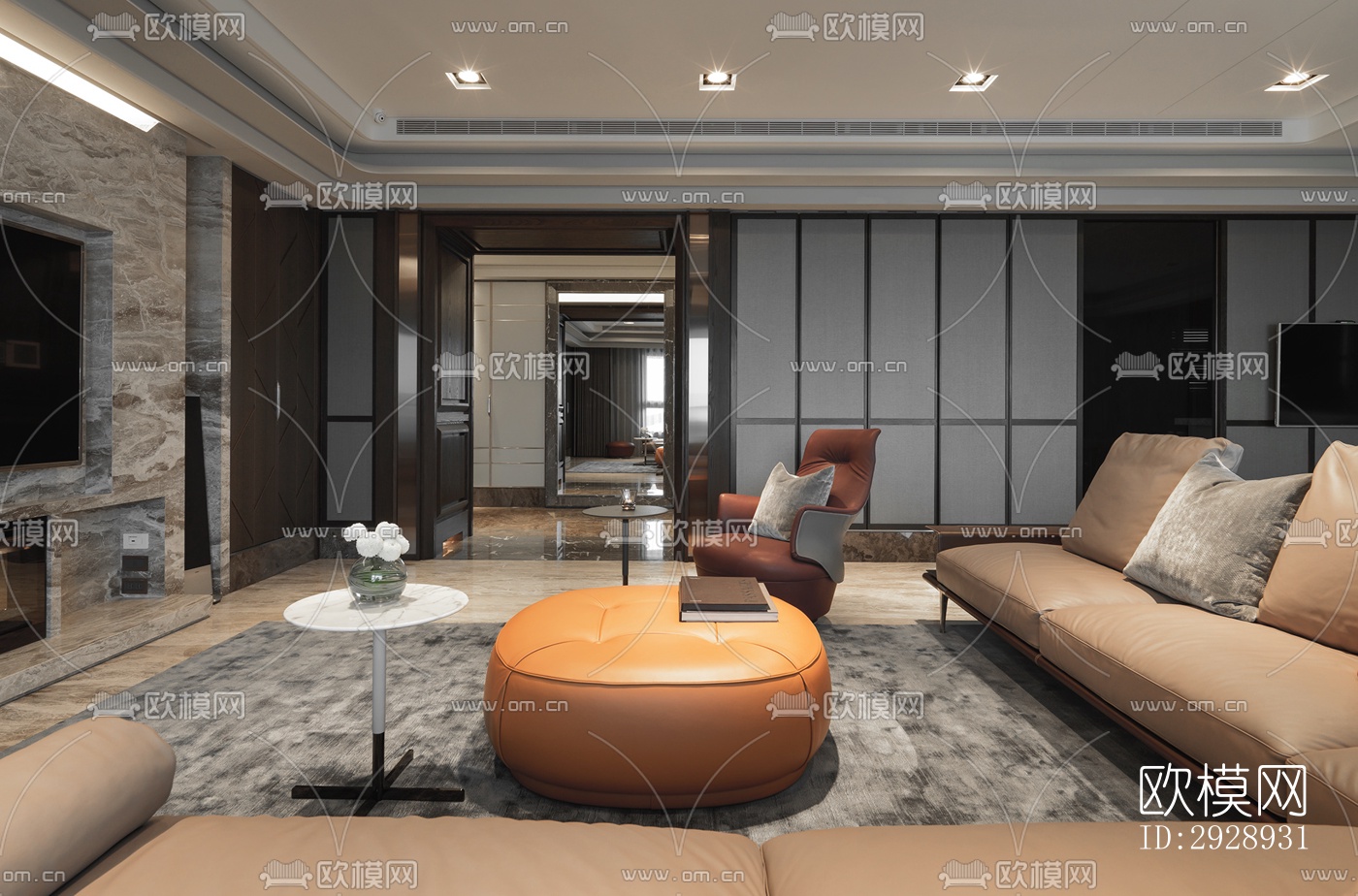 高级灰平层效果图下载（渲染图15）