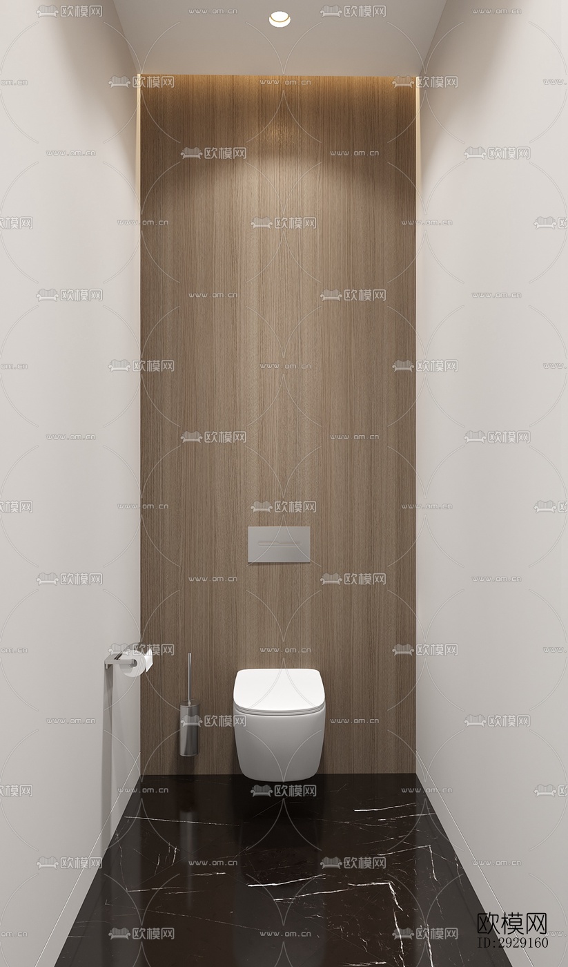 现代办公区效果图下载（渲染图6）