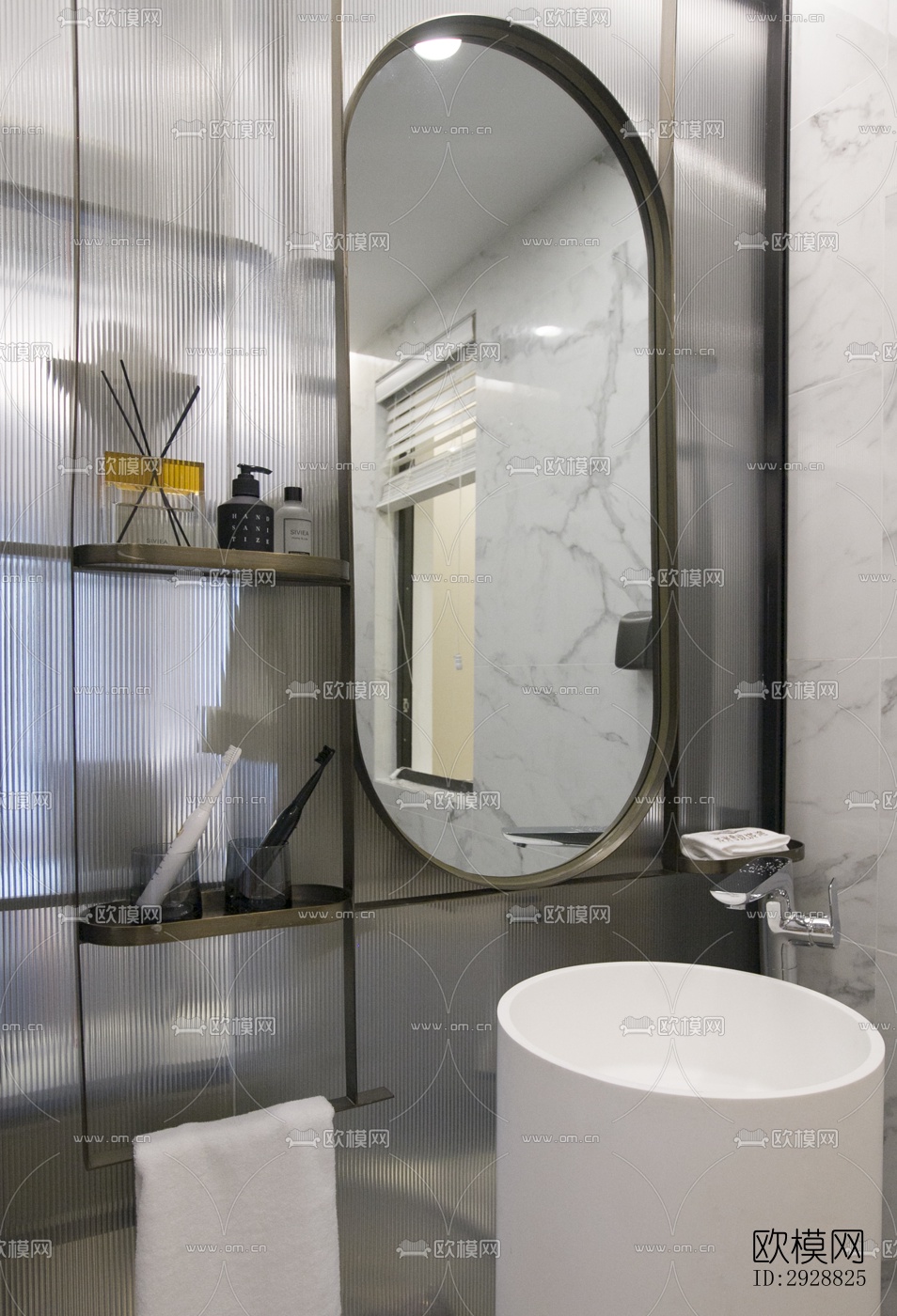 现代平层效果图下载（渲染图2）