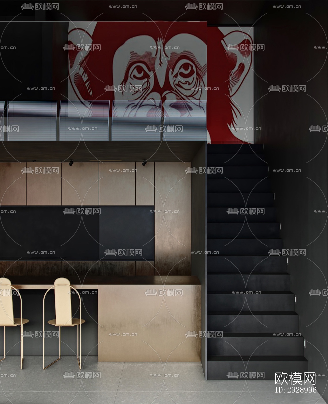 高级灰平层效果图下载（渲染图18）