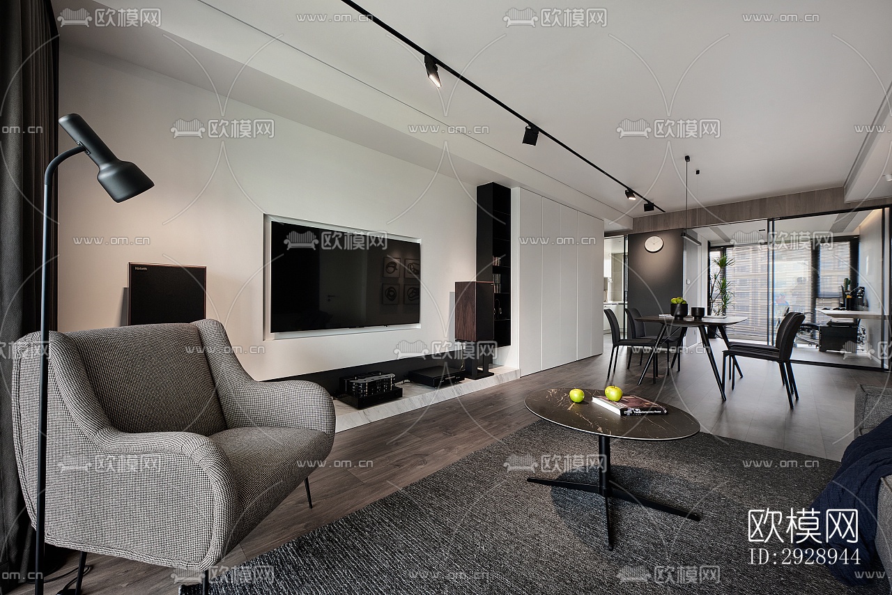 高级灰平层效果图下载（渲染图14）