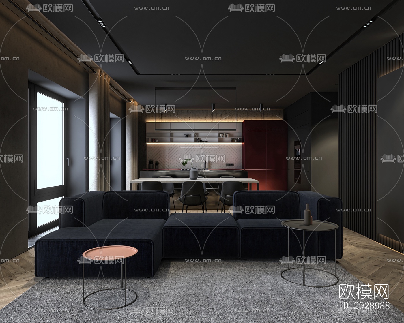 高级灰平层效果图下载（渲染图8）