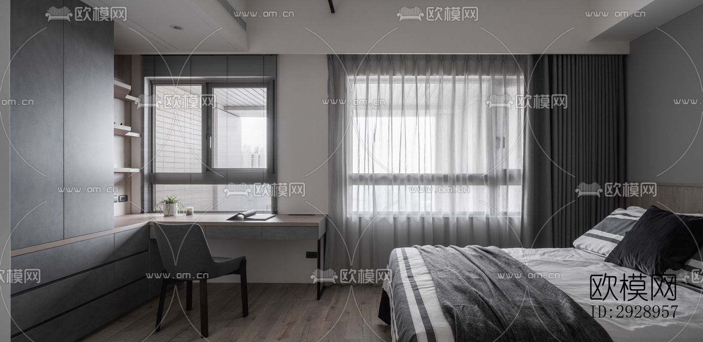 高级灰平层效果图下载（渲染图6）