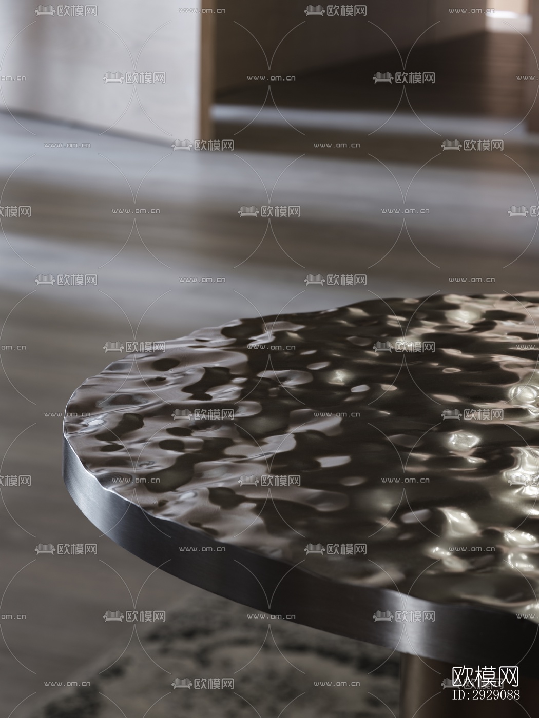 新中式办公区效果图下载（渲染图20）