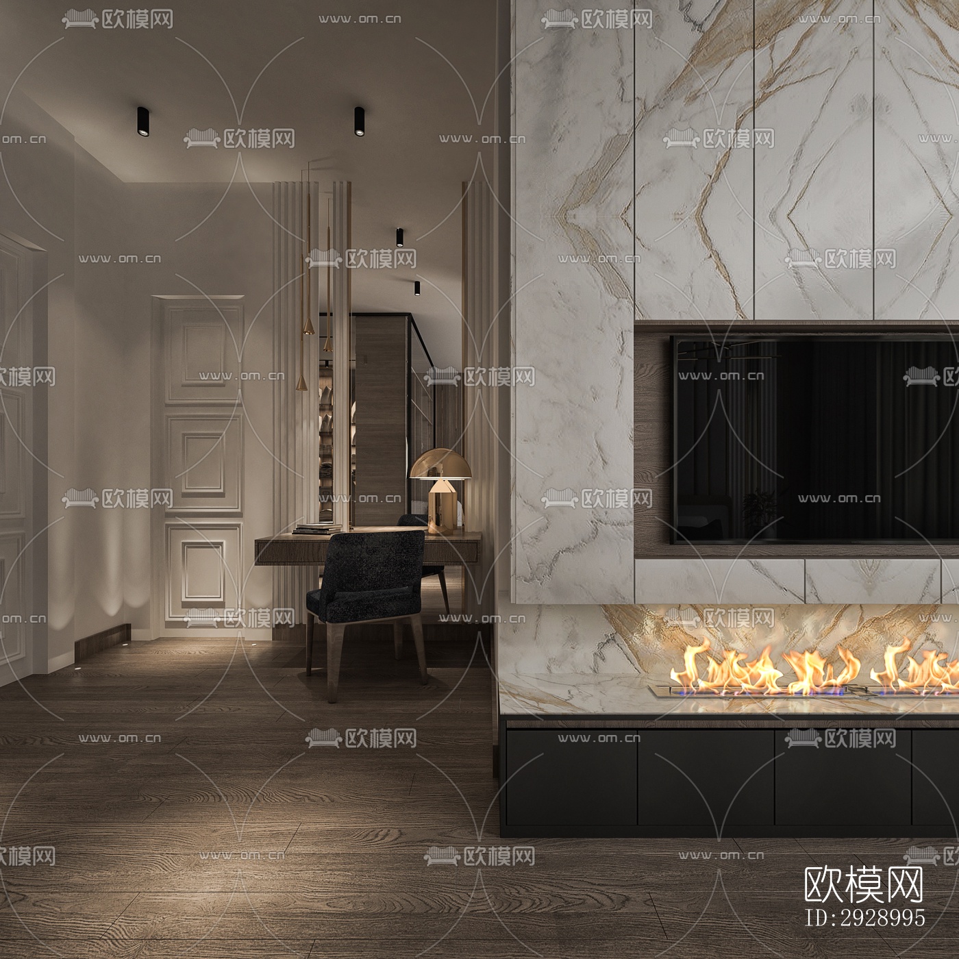 高级灰平层效果图下载（渲染图6）