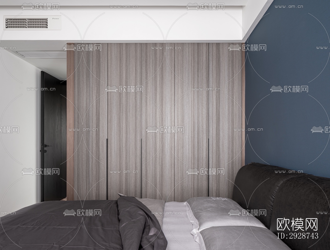 现代平层效果图下载（渲染图16）