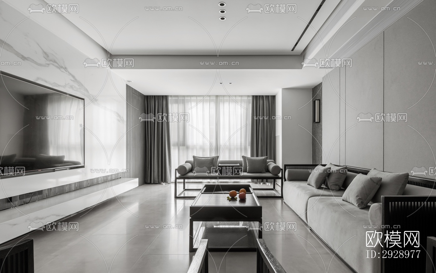 高级灰平层效果图下载（渲染图14）