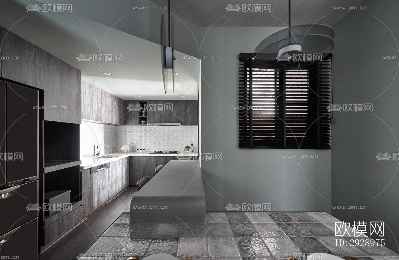 高级灰平层效果图下载（渲染图2）