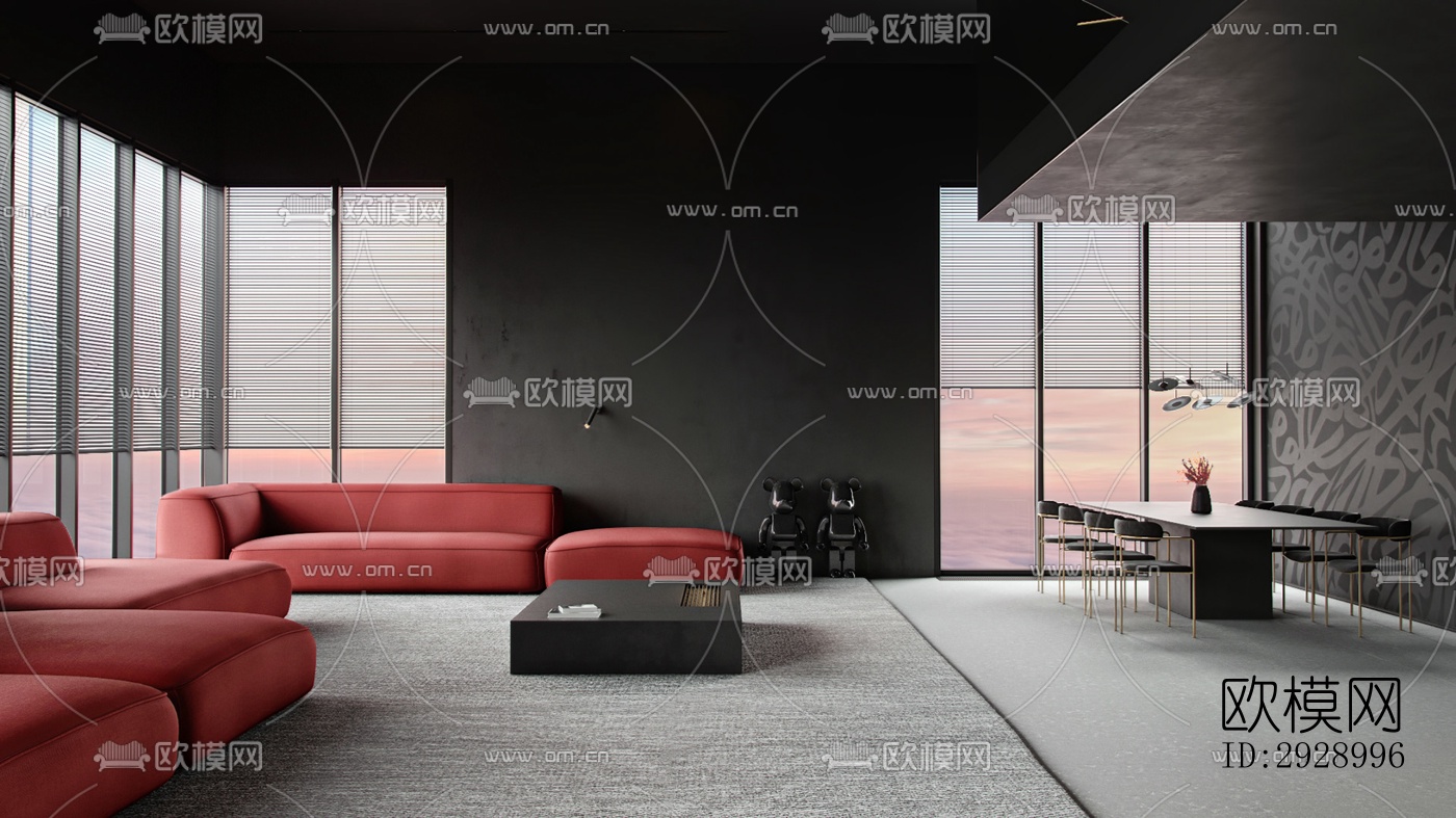 高级灰平层效果图下载（渲染图12）