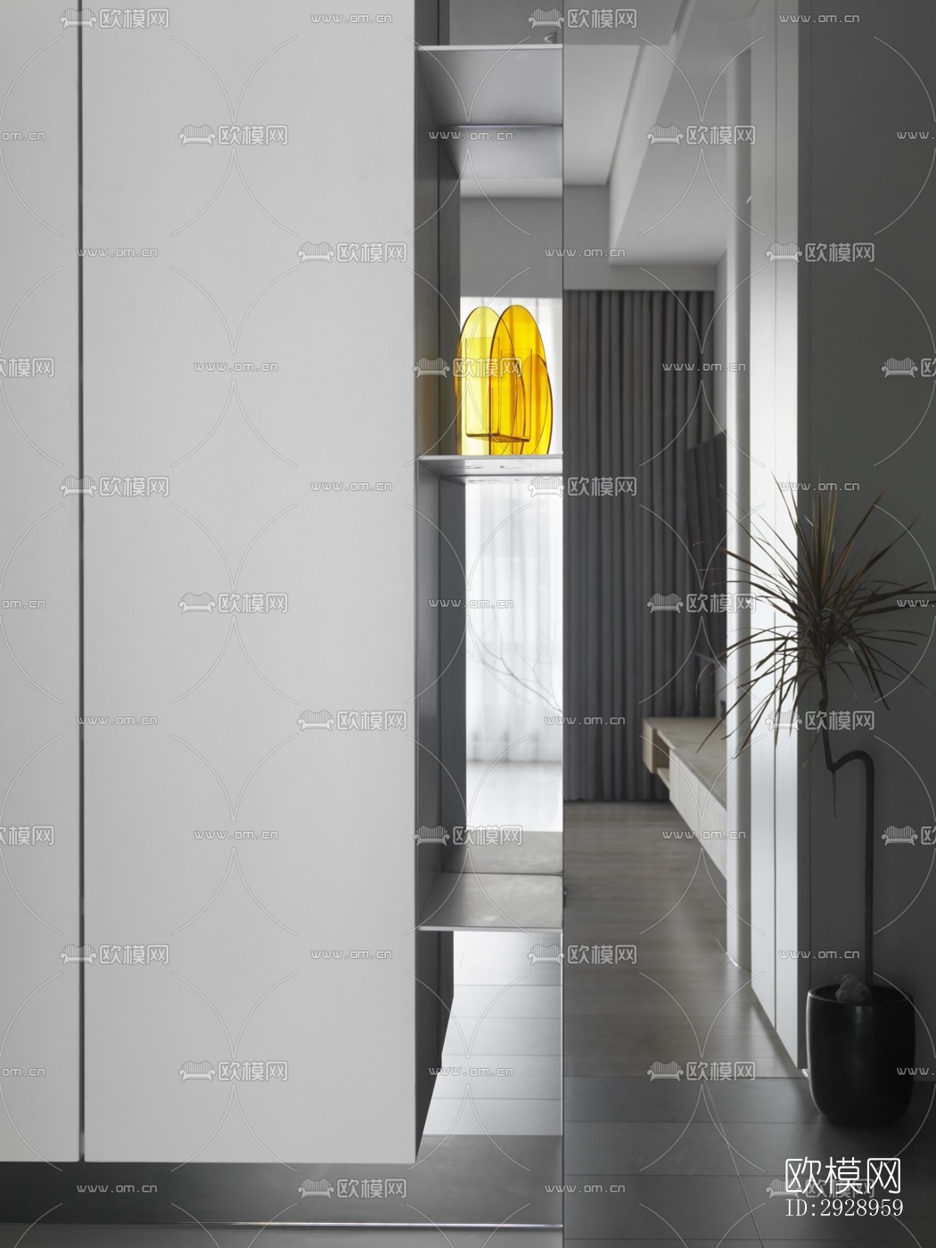 高级灰平层效果图下载（渲染图7）