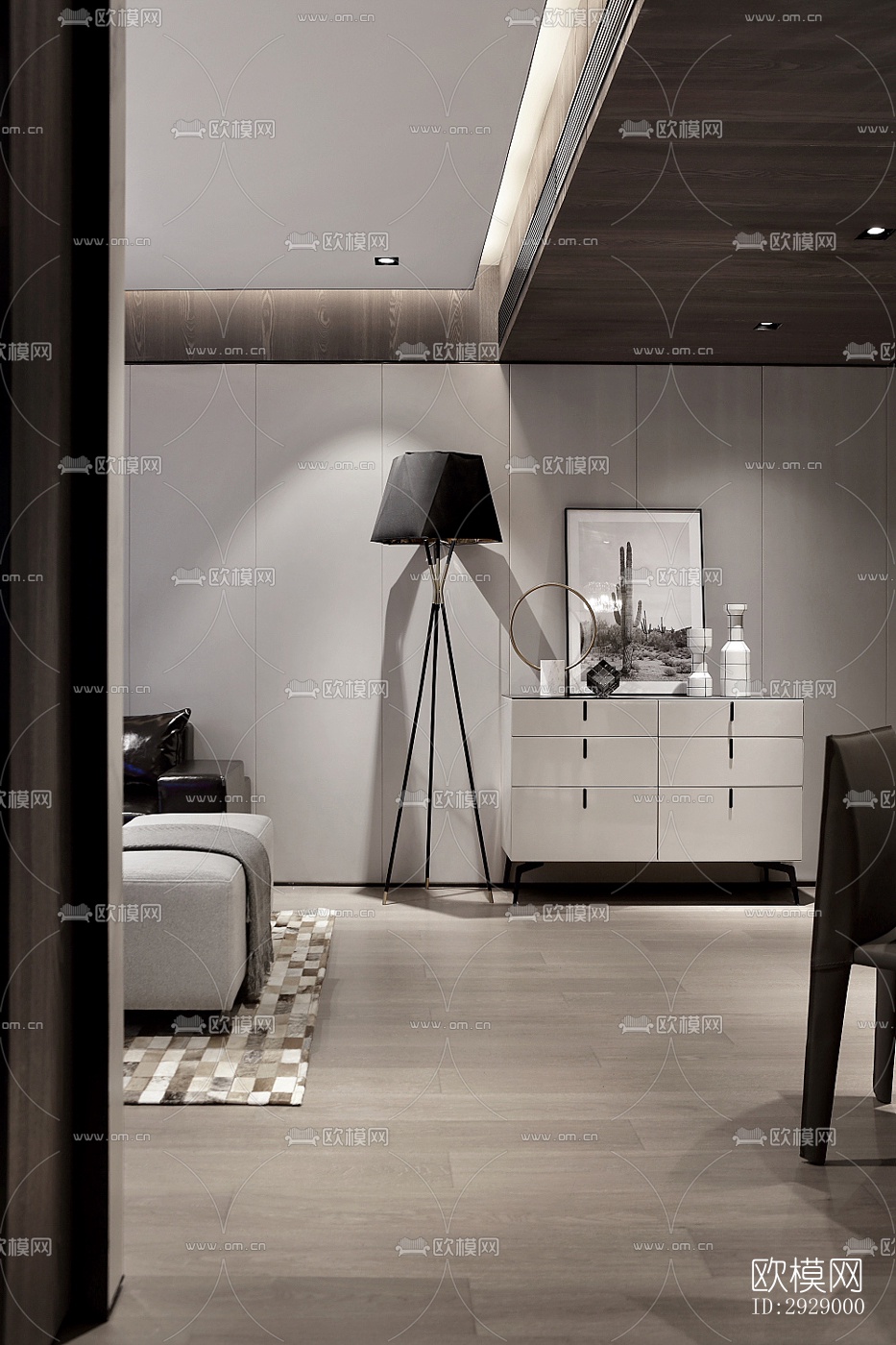 高级灰平层效果图下载（渲染图8）