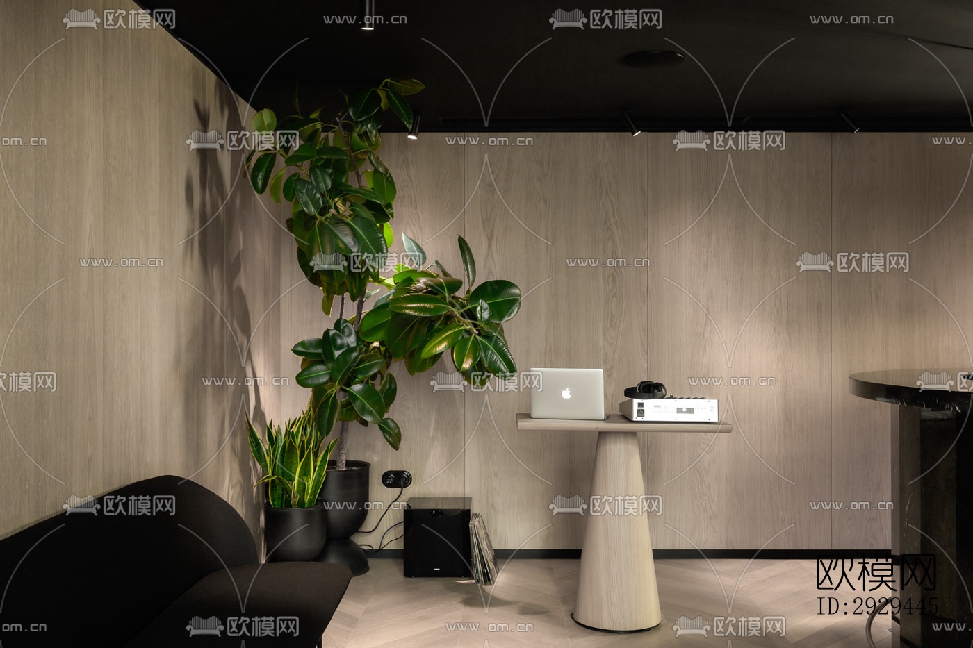 现代咖啡奶茶效果图下载（渲染图10）