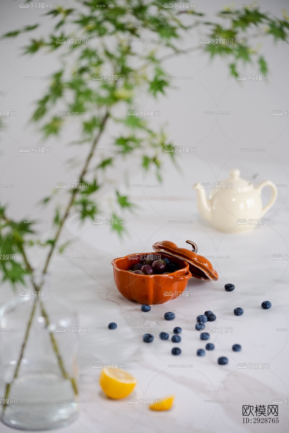 现代平层效果图下载（渲染图8）