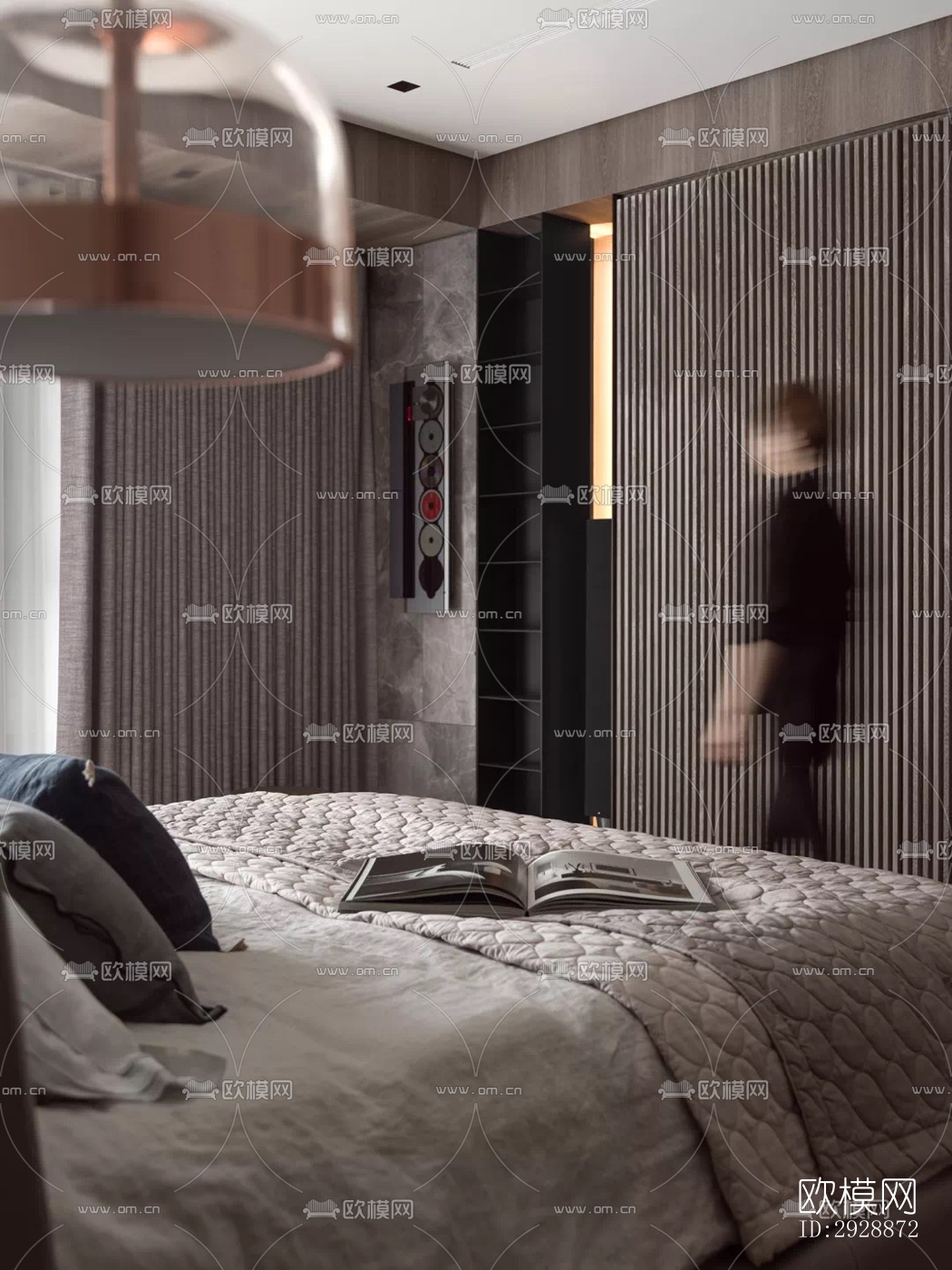 现代平层效果图下载（渲染图11）