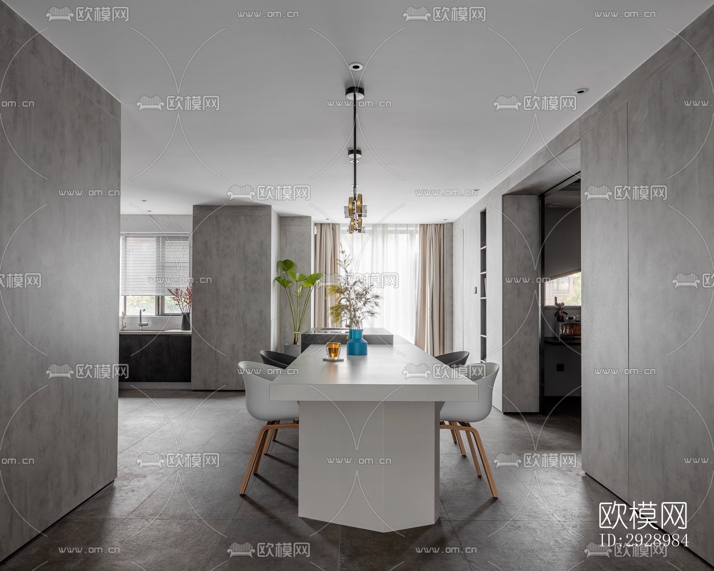 高级灰平层效果图下载（渲染图3）