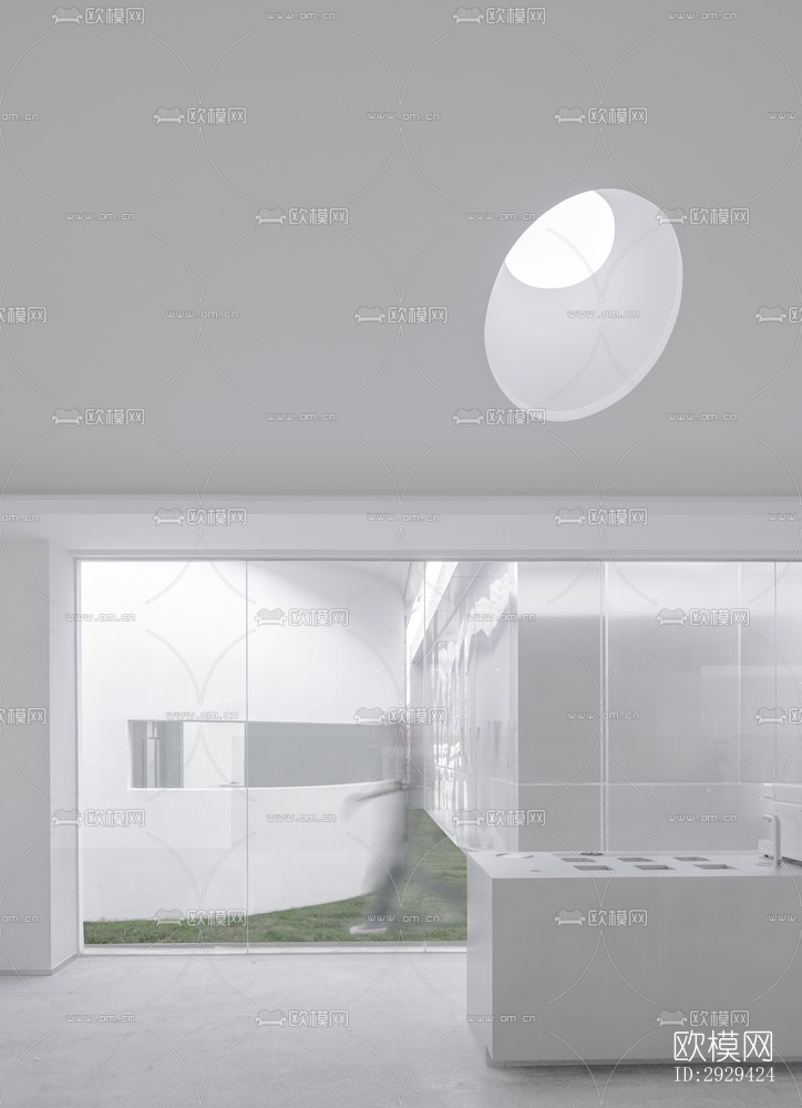 现代咖啡奶茶效果图下载（渲染图6）