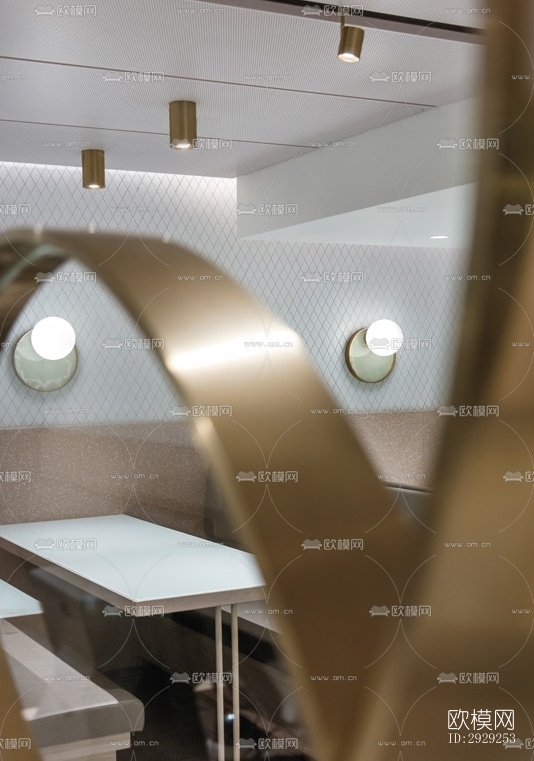 北欧中餐厅效果图下载（渲染图9）