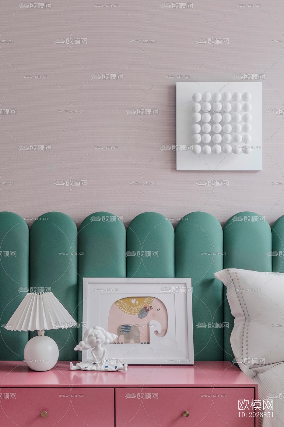 现代平层效果图下载（渲染图10）