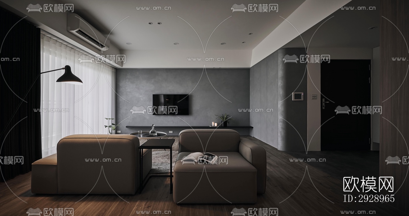 高级灰平层效果图下载（渲染图13）